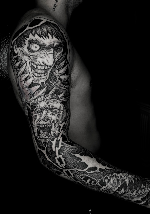 tattoo-manga-blackwork-anime-alpedrete