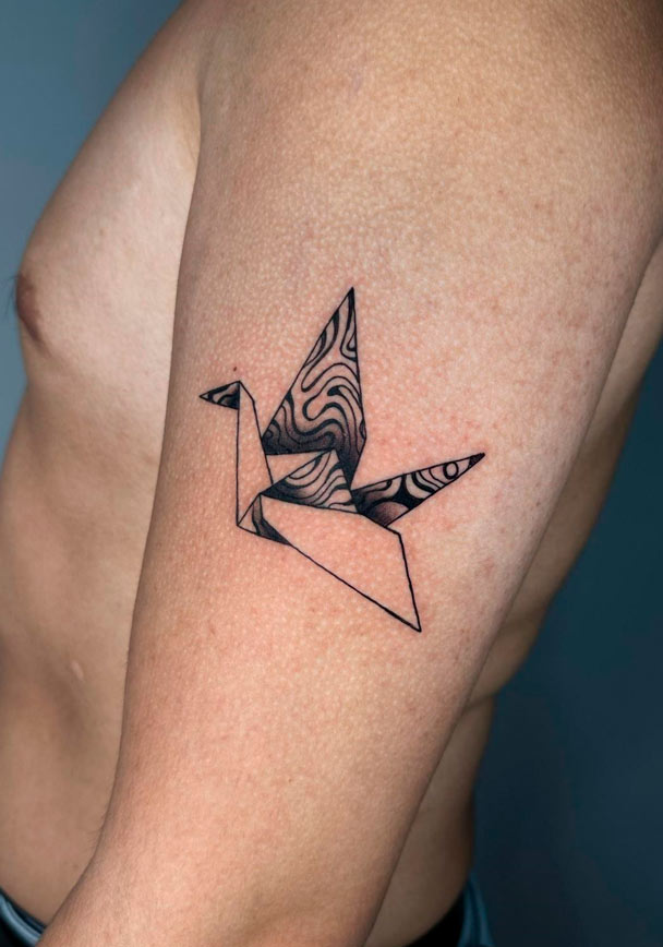 tattoo-origami-grulla-alpedrete